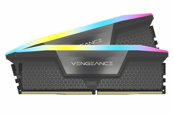 Corsair Vengeance RGB 32GB (2x16GB) DDR5 UDIMM 6000MHz C36 1.35V Desktop  Gaming Memory Black Optimized for AMD Expo Ryzen 7000 Series