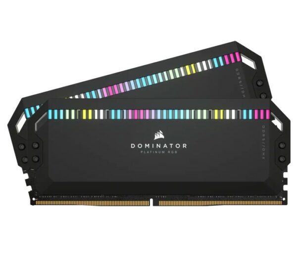 Corsair Vengeance RGB 64GB (2x32GB) DDR5 UDIMM 5600MHz C36 1.25V Desktop Gaming Memory Black Optimized