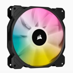 Corsair SP140 RGB ELITE, 140mm RGB LED Fan with AirGuide, Single Pack