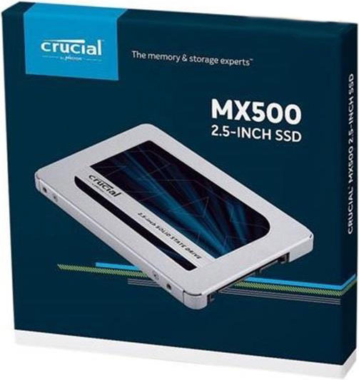 Crucial MX500 4TB 2.5" SATA SSD - 560/510 MB/s 90/95K IOPS 1000TBW AES 256bit Encryption Acronis True Image Cloning 5yr wty