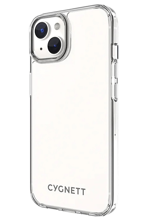 Cygnett AeroShield Apple iPhone 14 / iPhone 13 Clear Protective Case – (CY4169CPAEG), Slim, Raised Edges, TPU Frame, Hard-Shell Back,Scratch Resistant