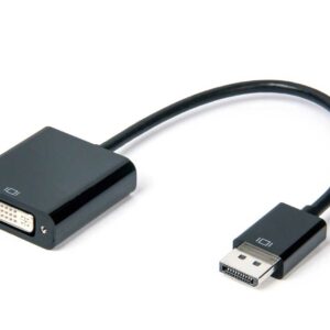 Astrotek DisplayPort DP to DVI Adapter Converter Cable 15cm - Male to Female 20 pins to DVI 24+5 pins Compatible for Lenovo Dell HP Monitor Projector