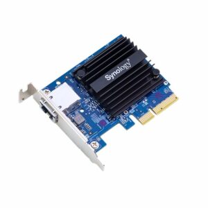 Synology E10G18-T1 10Gbe single Ethernet Adapter Card for RS3614xs+ , RS3614 (RP)xs , RS10613xs+ , RS3413xs+