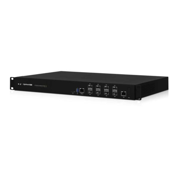 Ubiquiti EdgeRouter Infinity, 1 GbE RJ45 Port, 8 Port 10G SFP+ Router, Rack-mountable, 1U, 2 Hot-swappable AC/DC PSU,  Incl 2Yr Warr