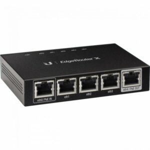 Ubiquiti EdgeRouter X - Advanced Gigabit Ethernet Router (ER-X)