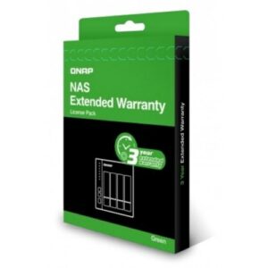 (Virtual) QNAP EXTENDED WARRANTY FROM 2 YEAR TO 5 YEAR - GREEN, E-DELIVERY