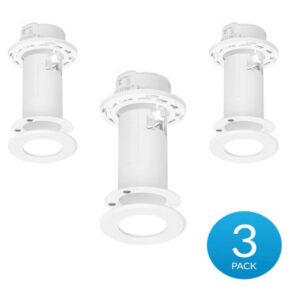 Ubiquiti Ceiling Mount 3 Pack, Compatible with U6 Mesh FlexHD, Mounts to a drop ceiling tile, drywall ceiling, or solid ceiling