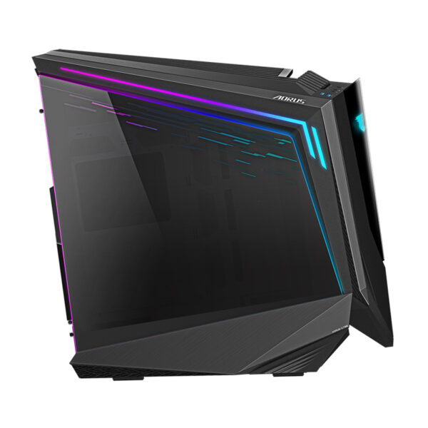 Gigabyte AORUS C700 GLASS ATX Full-Tower PC Gaming Case 4x3.5" 6x2.5" Dust Filter Bottom (BLACK)