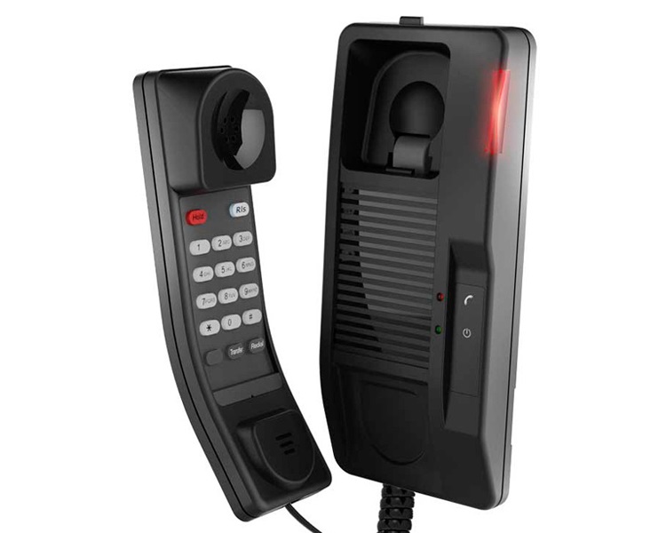 Fanvil H2S Hotel IP Phone - No Display, 1 Line, 6 x Programmable Buttons, Single 10/100 NIC