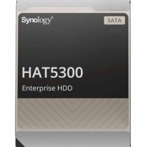 Synology 12TB 3.5” SATA HDD High-performance, reliable hard drives for Synology systems
