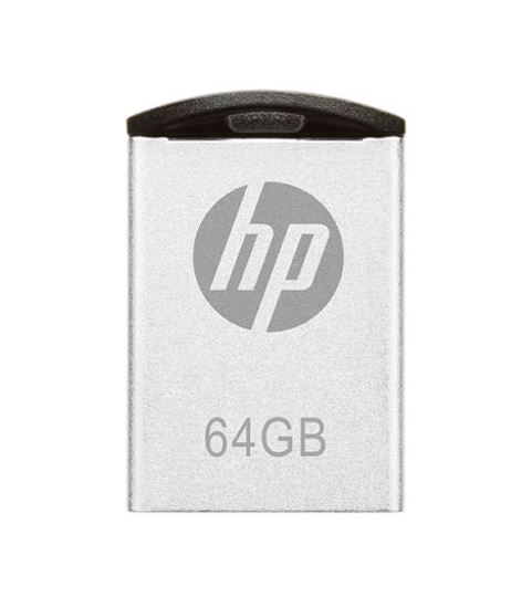 (LS) HP V222W 64GB USB 2.0 Type-A 4MB/s 14MB/s Flash Drive Memory Stick Slide 0°C to 60°C  External Storage for Windows 8 10 11 Mac