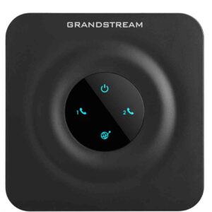 Grandstream HT802 2 Port FXS analog telephone adapter ( ATA ), Supports 2 SIP profiles through 2 FXS ports and a single 10/100Mbps port.