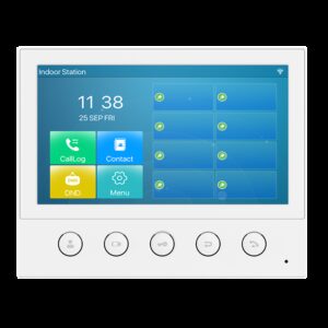 Fanvil i53W Indoor SIP Station, 6 SIP Lines, 5 Buttons, PoE, 7" Colour Touch Screen, Linux, ONVIF, 2Yr Warranty
