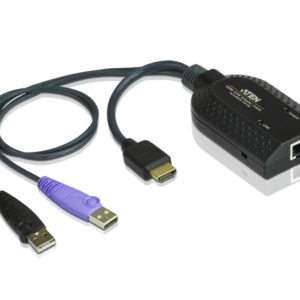 Aten HDMI USB KVM Adapter Cable with Virtual Media  Smart Card Reader Support for KN/KM/KH series