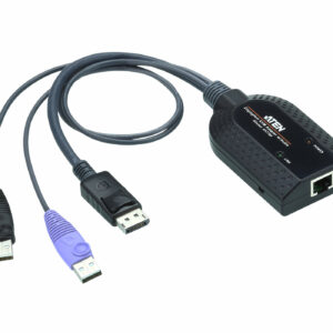 Aten KVM Cable Adapter with RJ45 to DisplayPort (w/ Audio Signal)  USB to suit KM and KN series