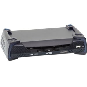Aten 4K HDMI Single Display KVM over IP Receiver with Power over Ethernet, power adapter not included