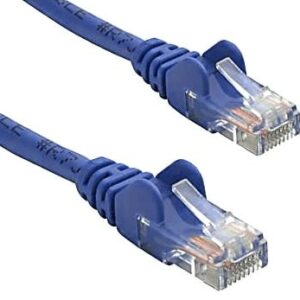 8ware CAT5e Cable 2m - Blue Color Premium RJ45 Ethernet Network LAN UTP Patch Cord 26AWG CU Jacket