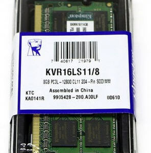 (LS) Kingston 8GB (1x8GB) DDR3L SODIMM 1600MHz 1.35V / 1.5V Dual Voltage ValueRAM Single Stick Notebook Memory