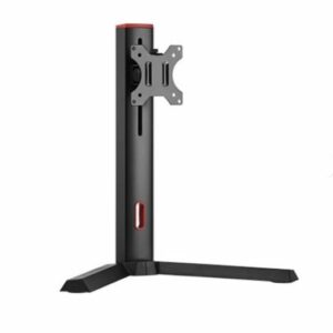 Brateck Single Screen Classic Pro Gaming Monitor Stand Fit Most 17"-32" Monitor Up to 8kg/Screen --Red Colour VESA 75x75/100x100 （LS)