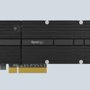 Synology M2D20 Accelerate random I/O performance with the dual M.2 2280/22110 NVMe SSD slots