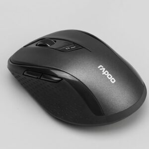 RAPOO M500 Multi-Mode, Silent, Bluetooth, 2.4Ghz, 3 device Wireless Optical Mouse - Simultaneously Connect Multiple Devices