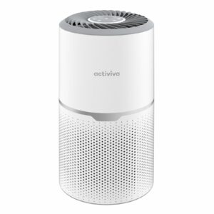 mbeat® activiva True HEPA Air Purifier, Removes up to 99.95% Air Dust, Dust Mite, Bacteria, Mold, Pollen, Cooking Odor, Ideal for Office, House (LS)