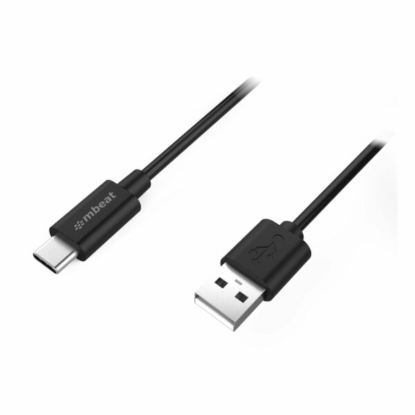 (LS) mbeat® Prime 2m USB-C To USB Type-A 2.0 Charge And Sync Cable - High Quality/480Mbps/Fast Charging for Macbook Pro Google Chrome Samsung Galaxy H