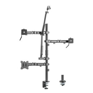 Brateck Single-Monitor All-in-One Studio Setup Desktop Mount Fix 17"-32" Up to 9kg(LS)