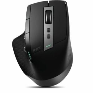 RAPOO MT750S Multi-Mode Bluetooth  2.4G Wireless Mouse - Upto DPI 3200 Rechargeable Battery - MX Master Alternative  910-005710