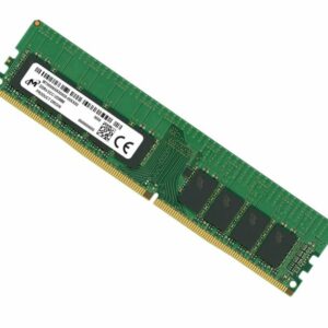 Micron 16GB (1x16GB) DDR4 ECC UDIMM 3200MHz CL22 2Rx8 ECC Unbuffered Server Memory 3yr wty