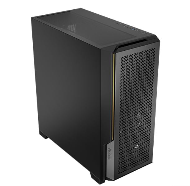 Antec P20CE E-ATX supports Dual CPU MB up to 300m, Mesh Front, Air Filter, 3x PWM Fans, 4x HDD, 4 in 1 Splitter Fan Cable, Office and Corporate (LS)