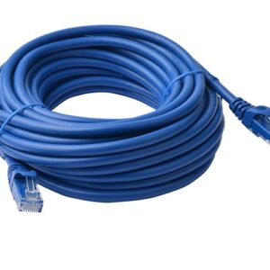 8Ware CAT6A Cable 20m - Blue Color RJ45 Ethernet Network LAN UTP Patch Cord Snagless
