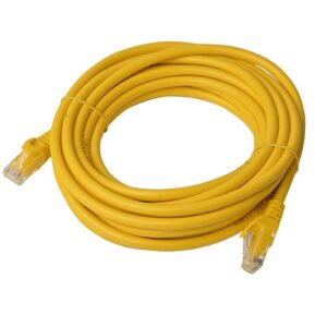 8Ware CAT6A Cable 5m - Yellow Color RJ45 Ethernet Network LAN UTP Patch Cord Snagless