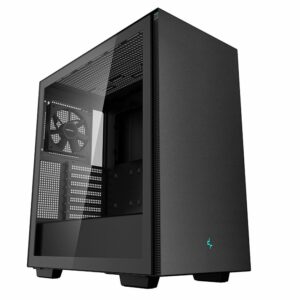 DeepCool CH510 Mid-Tower ATX Case, Tempered Glass, 1 x 120mm Fan, 2 x 3.5" Drive Bays, 7 x Expansion Slots