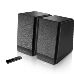 Edifier R1855DB Active 2.0 Bookshelf Speakers - Includes Bluetooth, Optical Inputs, Subwoofer Supported, Wireless Remote