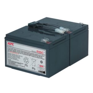 APC Replacement Battery Cartridge #6, Suitable For BP1000I, SMC1500I, SMC1500IC, STM1000I, SMT1000IC