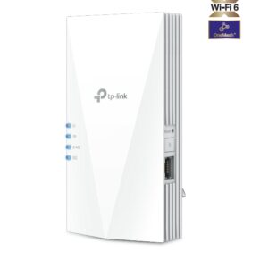 TP-Link RE500X AX1500 Wi-Fi Range Extender, WIFI6, OneMesh, Whole Home Coverage, AP Mode, Gigabit Ethernet Port