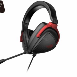 ASUS ROG ROG DELTA S CORE Lightweight Gaming Headset,Virtual 7.1 Surround Sound, For PCs, Macs, PlayStation®, Nintendo Switch™, Xbox and mobile device