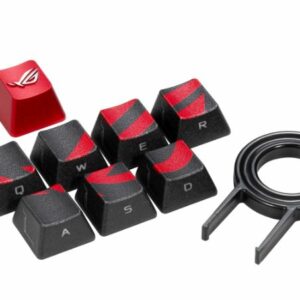 ASUS AC02 ROG GAMING KEYCAP SET Premium Textured Side-Lit Design for FPS/MOBA Keys