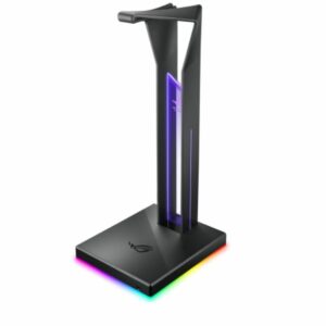 ASUS ROG THRONE/AS Gaming Headset Stand With 7.1 Surround Sound, Dual USB 3.1 Ports, Optimised Arc Design, Non-Slip, Aura Sync RGB