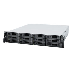 Synology RackStation 12-bay RS2423+  155K/79K random read/write IOPS -3,500/1,700 MB/s sequential read/write 3-year hardware warranty