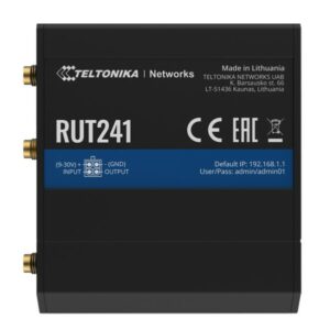 Teltonika RUT241 - Instant LTE Failover | Compact and Powerful Industrial 4G LTE Router/Firewall - Replacement for RUT240