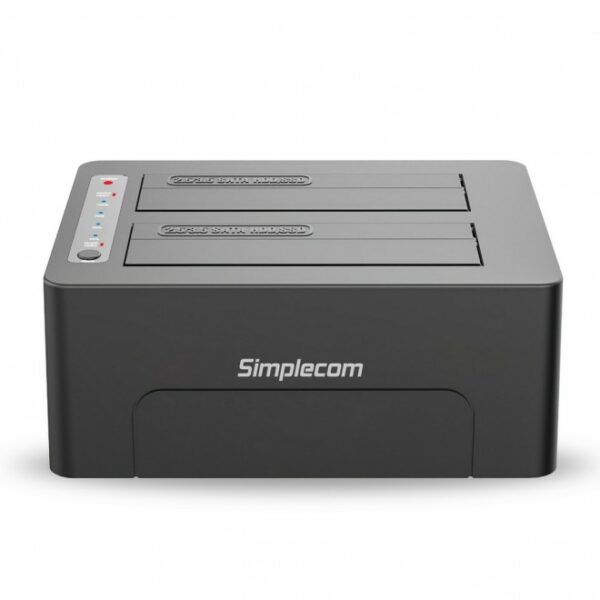 Simplecom SD422 Dual Bay USB 3.0 Docking Station for 2.5" and 3.5" SATA Drive (LS)