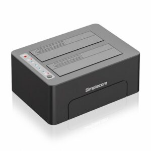 Simplecom SD422 Dual Bay USB 3.0 Docking Station for 2.5" and 3.5" SATA Drive (LS)