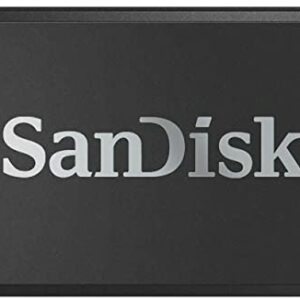 SanDisk Ultra USB Type-C Flash Drive, CZ460 32GB, USB Type C 3.1, Black, Super-thin Retractable, 5Y