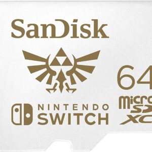 (LS) SanDisk 64GB microSD UHS-I Card for Nintendo Switch 100MB/s 60MB/s -25ºC to 85ºC microSDHC microSDXC microSDHC UHS-I microSDXC UHS-I