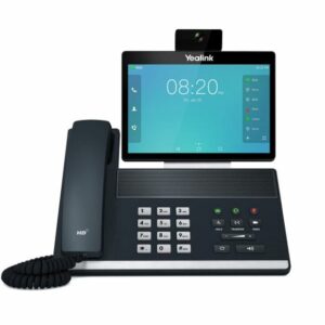 Yealink SIP-VP59 16 Line IP Full-HD Video Phone, 8" 1280 x 800 Color Touch Screen, HD Voice, Dual Gig Ports, Bluetooth, WiFi, USB, HDMI, 29 DSS Keys