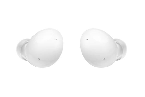 [LS] Samsung Galaxy Buds2 - White (SM-R177NZWAASA), Active Noise Cancellation,Comfort Fit, 2-Way Speaker, 360 Audio, Dolby Atmos, 61mAh, 1YR