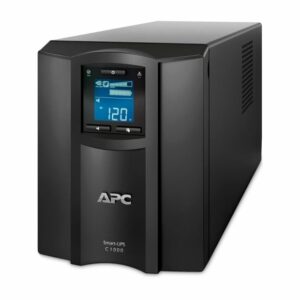 APC Smart-UPS C 1000VA/600W Line Interactive UPS, Tower, 230V/10A Input, 8x IEC C13 Outlets, Lead Acid Battery, SmartConnect Port