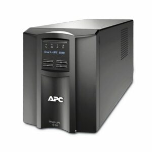 APC Smart-UPS 1500VA/1000W Line Interactive UPS, Tower, 230V/10A Input, 8x IEC C13 Outlets, Lead Acid Battery, SmartConnect Port  Slot